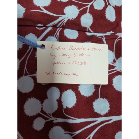 New Bobbin's Nest Studio A-Line Barcelona Skirt by Amy Butler Medium AB028BS - Picture 4 of 7